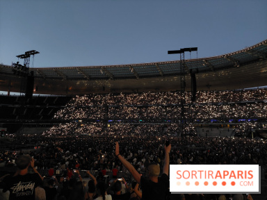 Visuels salles de spectacle et théâtres - concert Stade de France - nuit