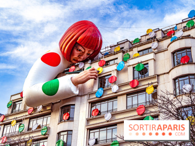 Yayoi Kusama chez Louis Vuitton sur les Champs-Elysées - photos 