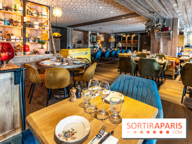 Papa Pool, le restaurant d'Arnaud Delvenne et Stéphane Rotenberg à Clamart -  salle