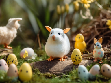 Visuels chasse aux oeufs de Pâques  - Chasse aux oeufs de Pâques bestioles (1)