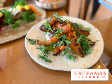 Jolia - Carottes braisées et labné