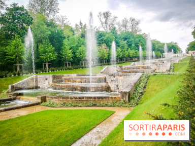 Domaine et parc de Sceaux - cascade fontaine