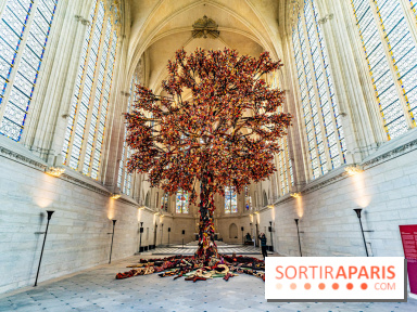 Arbre de vie de Joana Vasconcelos au Château de Vincennes