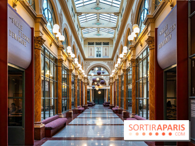 La Galerie Colbert, le passage couvert parisien, voisin de la Galerie Vivienne