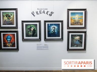 Freaks, l'exposition de Benjamin Lacombe, nos photos