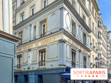 Au Rocher de Cancale, le restaurant historique à la façade bleue rue Montorgueil