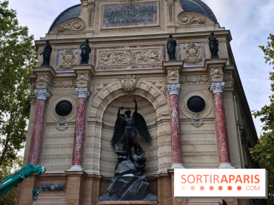 Visuel Paris 5e - fontaine Saint-Michel