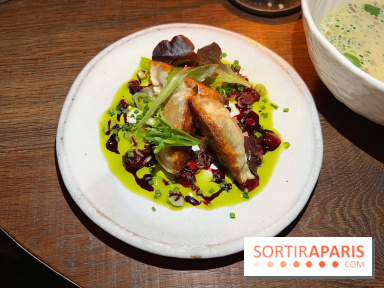 L'Office - Ravioles de bœuf, betterave