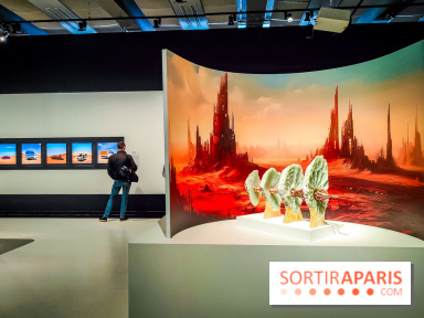 Arabofuturs : l'exposition entre science-fiction et prédictions à l'Institut du Monde Arabe - photos - IMG20240422100551