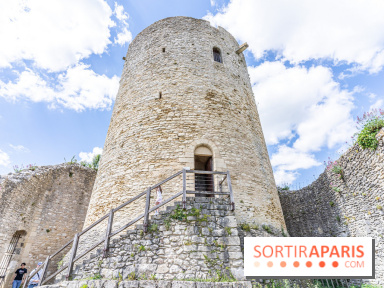 Le Château de la Roche Guyon, le château troglodyte dans le Val-d'Oise - 95 -  donjon