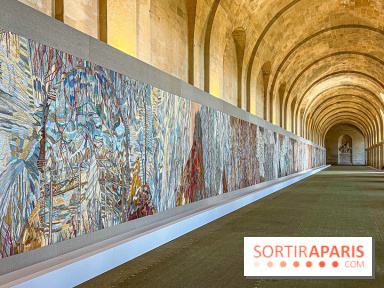 L'exposition de la broderie monumentale d'Eva Jospin à l'Orangerie du Château de Versailles
