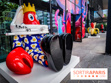 Les homards de l'artiste pop Philip Colbert envahissent la Station F pour une expo gratuite insolite - IMG20240708174729