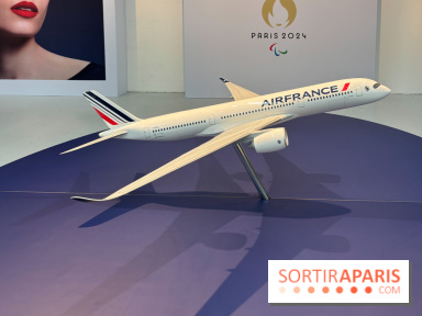 Restaurant Air France  - maquette d'avion Air France