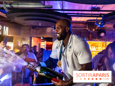 Teddy Riner fête sa 3e médaille d'or olympique à Paris -  judo 