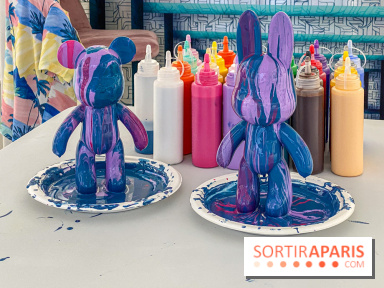 Ateliers de Paint Pouring à la galerie Goldshteyn-Saatort, à deux pas du Louvre - IMG 8440