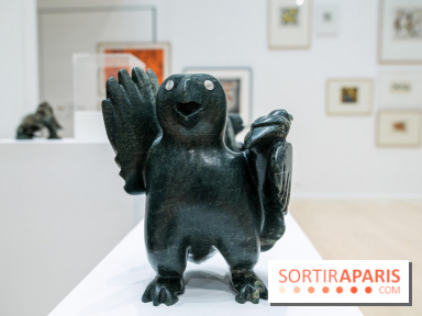 Exposition sur l'art inuit au Centre culturel canadien, nos photos