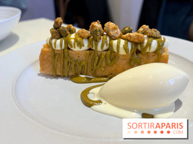 Argile - Millefeuille praliné pistache