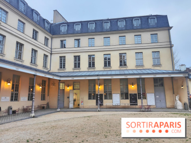 Centre Culturel Irlandais et sa bibliothèque  - cour