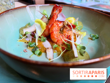 Jamrock - Crevettes, salsa mangue