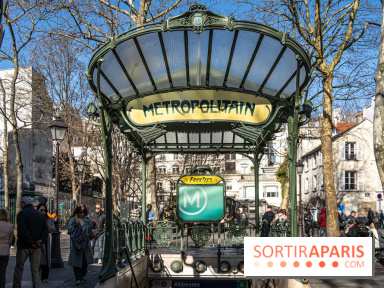 Station Abbesses - métro parisien