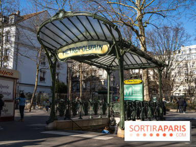 Station Abbesses - métro parisien