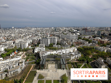 Ballon de Paris au parc André-Citroën : nos photos du vol à bord de l'aéronef - visuel Paris - vue aérienne Paris - vue toit Paris
