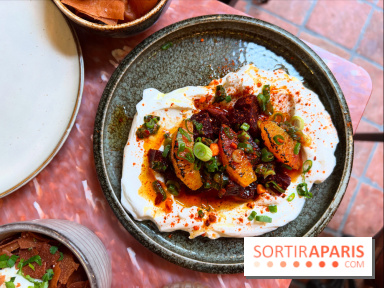 Mazmez - Labné betteraves et agrumes rôtis