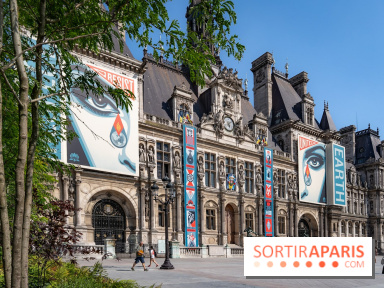 Hôtel de Ville - De Paris à Belem - Forêt Urbaine - Obey  - A7C03044