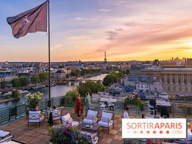 Céleste, le bar estival en rooftop du Cheval Blanc se dévoile