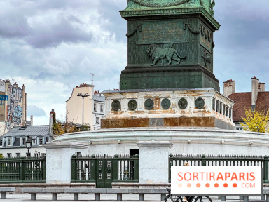 Paris Design Week 2025: une œuvre textile s'invite dans la Colonne de Juillet, place de la Bastille