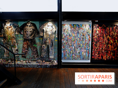 JonOne : nos photos de son exposition rétrospective sur Fluctuart à Paris