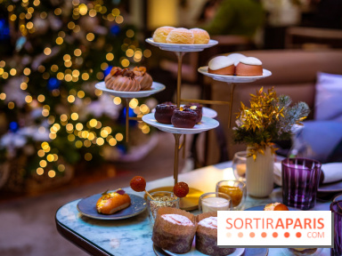 Tea time de Noël du Mandarin Lutetia 2025 par Nicolas Guercio - photos