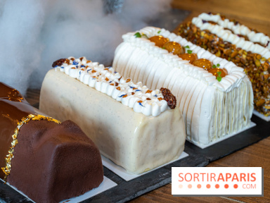 Les bûches de Noël artisanales de Baiman's Cake à Montreuil - photos