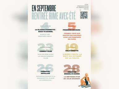 Annette K. célèbre le Paris des vacances en août