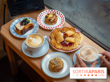 Bonne Montmartre, le coffee shop Norvégien Paris 18e - gaufre