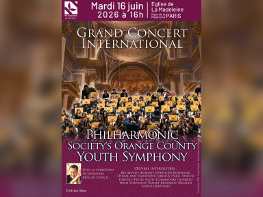 50 jeunes musiciens américains en concert à La Madeleine