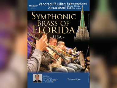 Le Symphonic Brass of Florida en concert à l'Église américaine