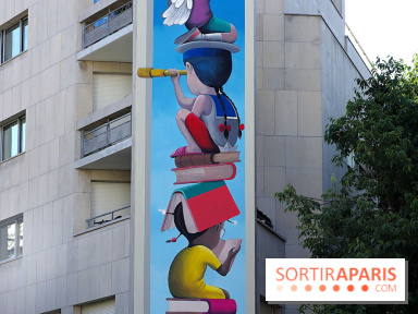 Seth, nos photos de sa nouvelle fresque monumentale à admirer dans le 19e à Paris - Seth 8