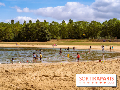 Île de loisirs du Val de Seine dans les Yvelines, plage, baignade et activités - photos