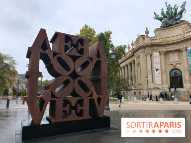 Art Basel 2026 : Robert Indiana installe un Love Wall sur la place Clémenceau à Paris