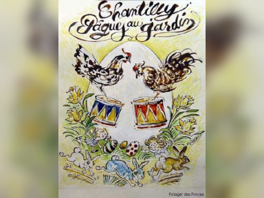 pâques au jardin, potager des princes