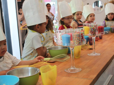 un anniversaire pour enfant à paris, cake l'atelier
