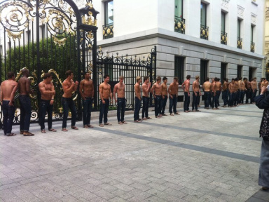 mannequins abercrombie & fitch