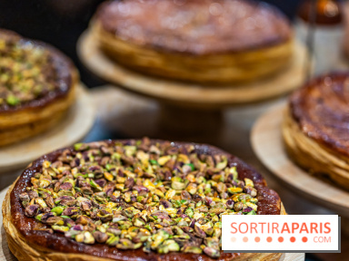 Les galettes des Rois frangipane Amande et Pistache chez Jardin Sucré 2024
