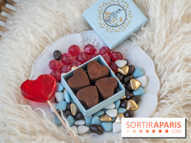 Chocolats et confiseries de Saint-Valentin chez Maison Boissier 2024