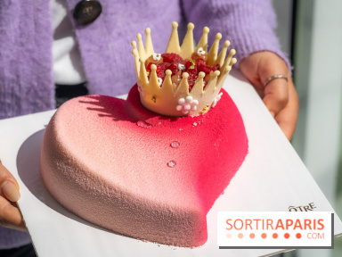 Le gâteau Reine de cœur de Fête des Mères par Lenôtre & Shy'm pour Princesse Margot