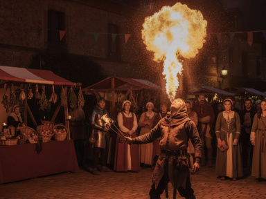 Fête médiévale et Marché de Noël de Vauréal dans le Val d'Oise : Vauréyule 2025