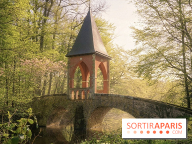 Yvelines : connaissez-vous ce temple de l'amour, un pont kiosque romantique dans un écrin de verdure ? 