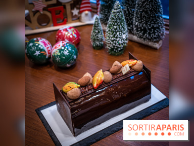 La bûche et les chocolats de Noël de la Reine Astrid 2021
