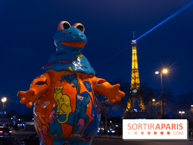 L’exposition de sculptures géantes de Julien Marinetti, avenue George V 